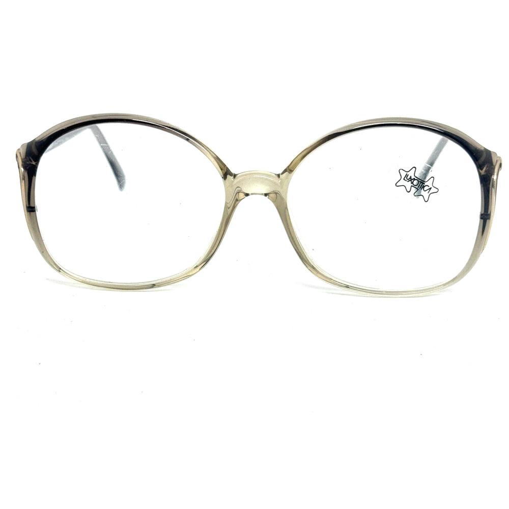 Luxottica 4601 Eyeglasses Frames Beige Black Round‎ 52-17-140 H14405